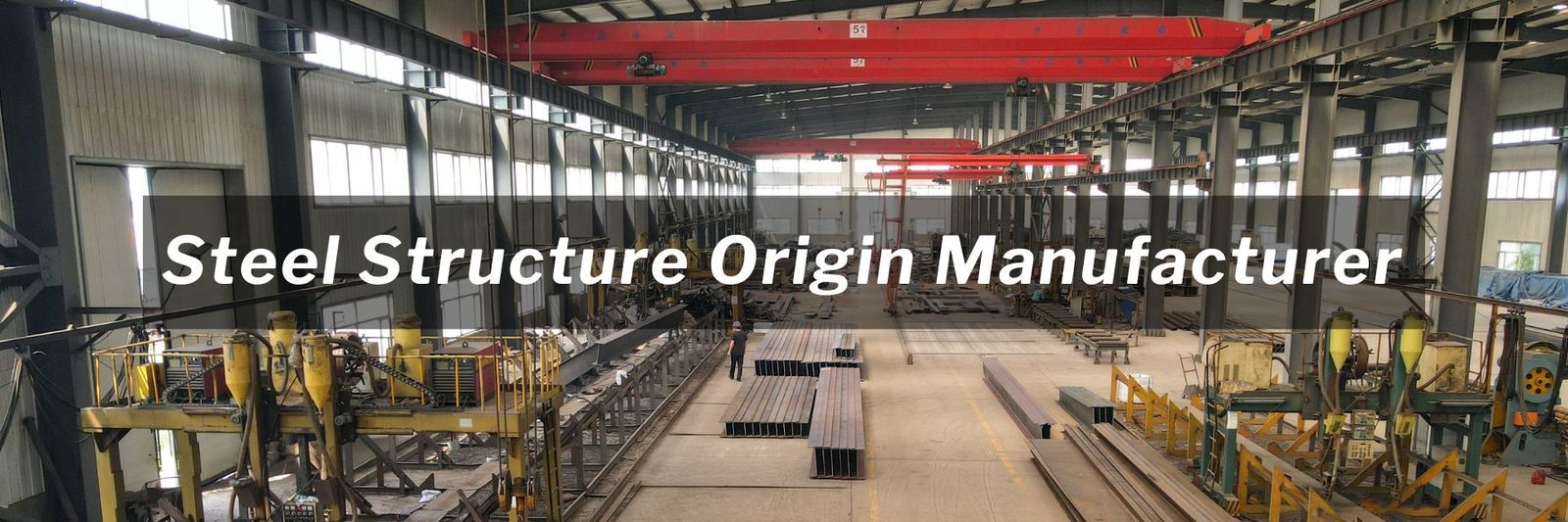 QHHK Steel Structure สายการผลิตของผู้ผลิต